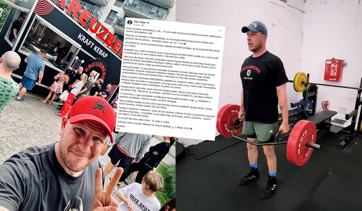 Chajzer tłumaczy się, że całe życie poświęcał się dla innych, teraz chce być bogaty i trafić na listę Forbesa