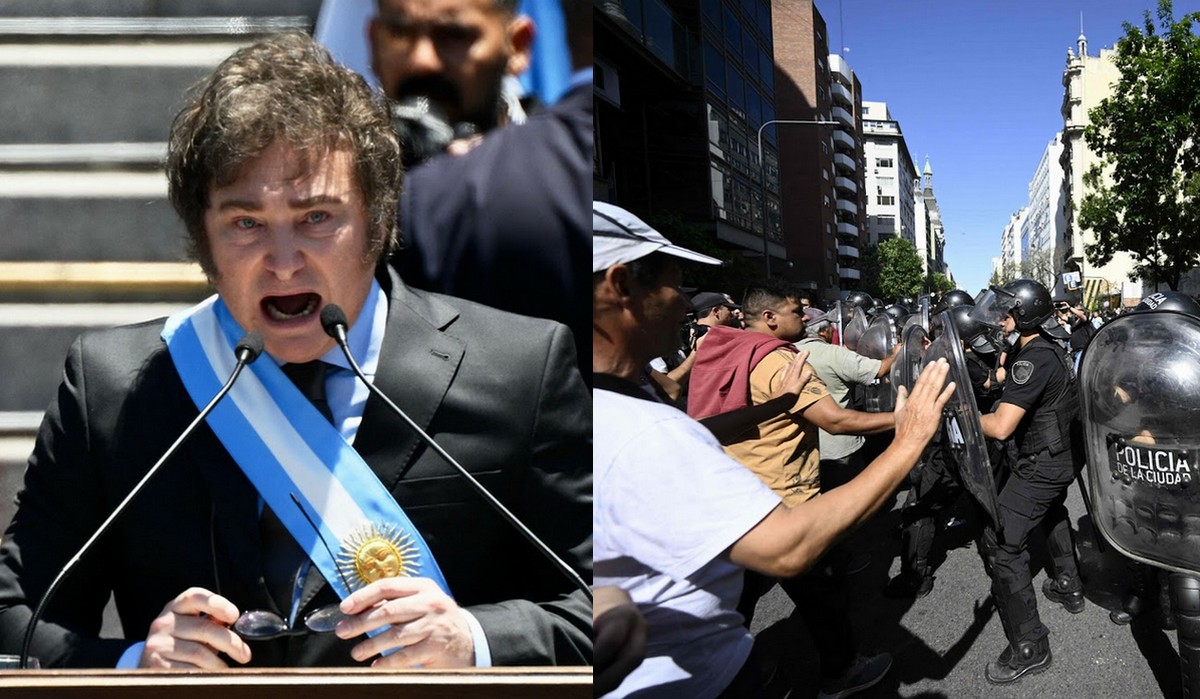 Argentyna: prezydent Milei mierzy się z trzecim strajkiem generalnym, chociaż rządzi ledwie 16 miesięcy