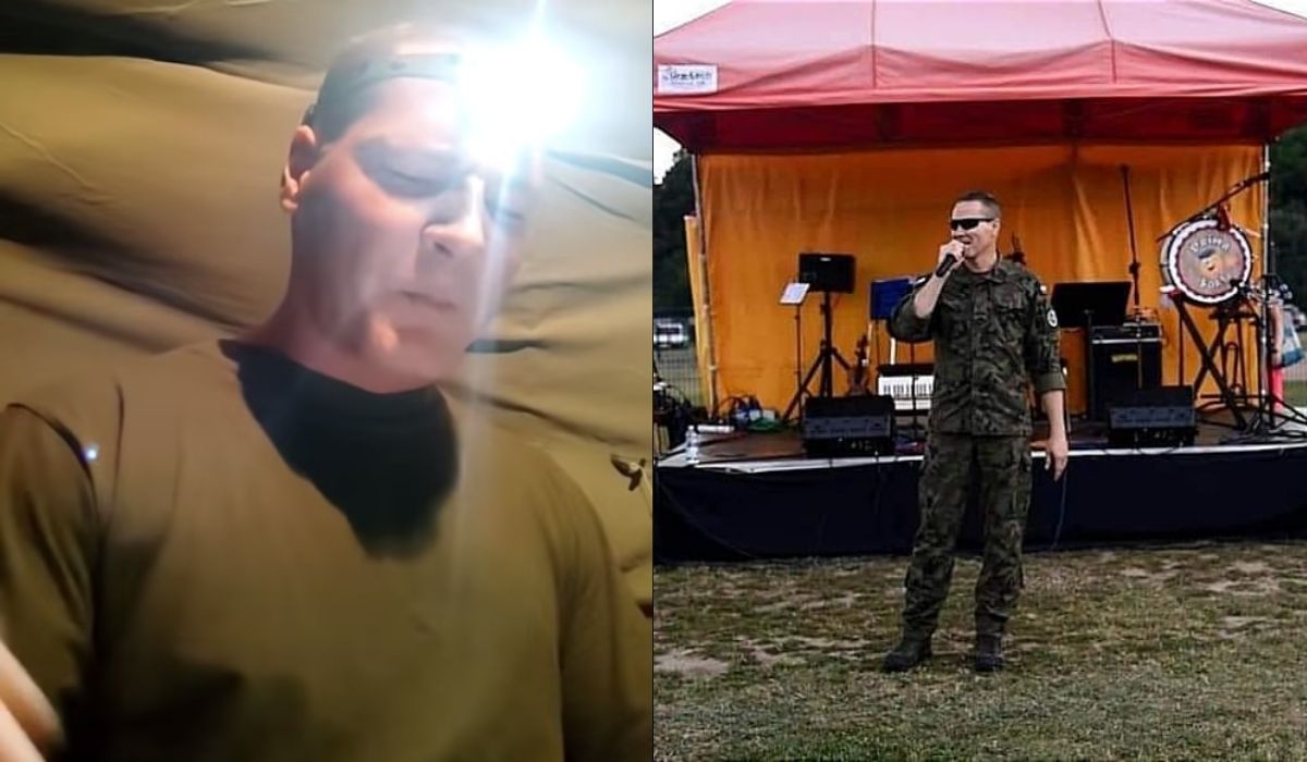 Polski żołnierz nagrał rap, jak super z kolegami z innych służb obronili granicę przed żądnymi socjalu migrantami