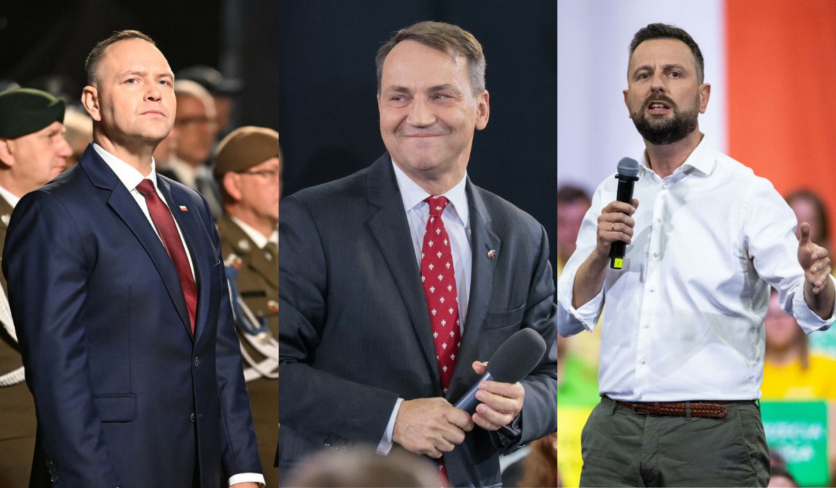 Karol Nawrocki liderem rankingu zaufania, za nim Sikorski i Kosiniak-Kamysz