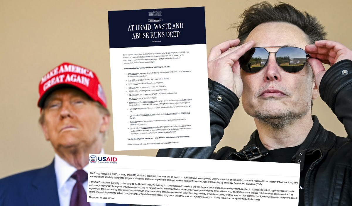 Biały Dom pokazuje niektóre wydatki USAID jako dowód, że organizacja marnowała pieniądze