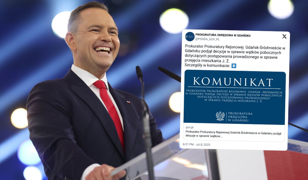 Prokuratura postanowiła umorzyć śledztwo w sprawie kawalerki Nawrockiego i pana Jerzego