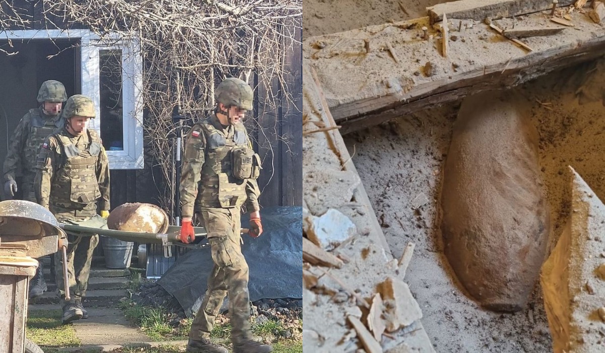 Suchedniów: rodzina żyła 80 lat z radziecką bombą pod domem, bo dziadkom się o niej trochę zapomniało