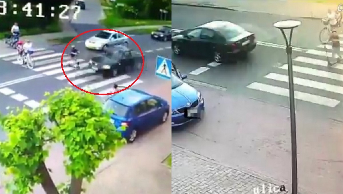 Rędziny: 39-letni kierowca urządził sobie rajd i o mało nie potrącił dziecka na pasach