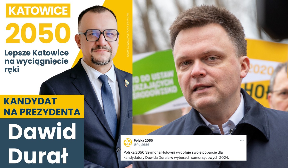 Polska 2050 wycofała poparcie dla kandydata, który ugryzł policjanta