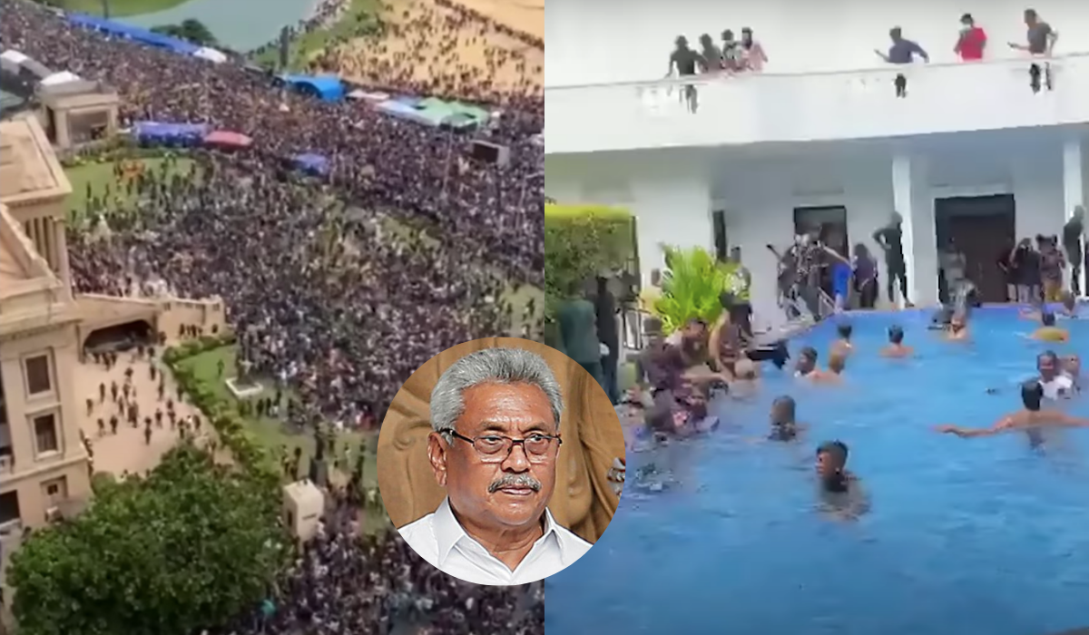 Sri Lanka: szturm protestujących na pałac prezydencki. Prezydent uciekł