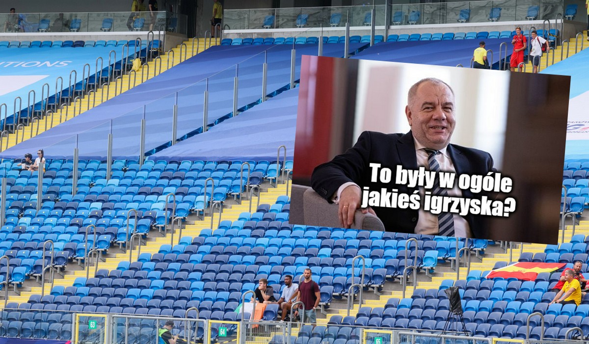 Na Igrzyskach Europejskich z dachu odpadł kawałek blachy, wszyscy są cali, bo nikt nie przyszedł