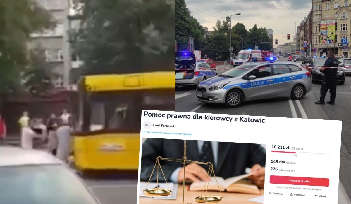 Powstała zbiórka na pomoc prawną dla kierowcy autobusu z Katowic, bo wiele osób uważa, że biedaka spotkała "nagonka i hejt"