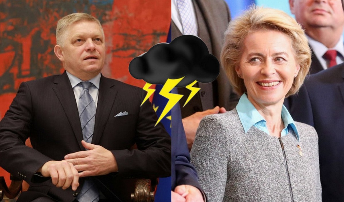 Premier Słowacji zwierzył się, że był przez pół godziny wyzywany od idiotów przez potężną Ursule von der Leyen