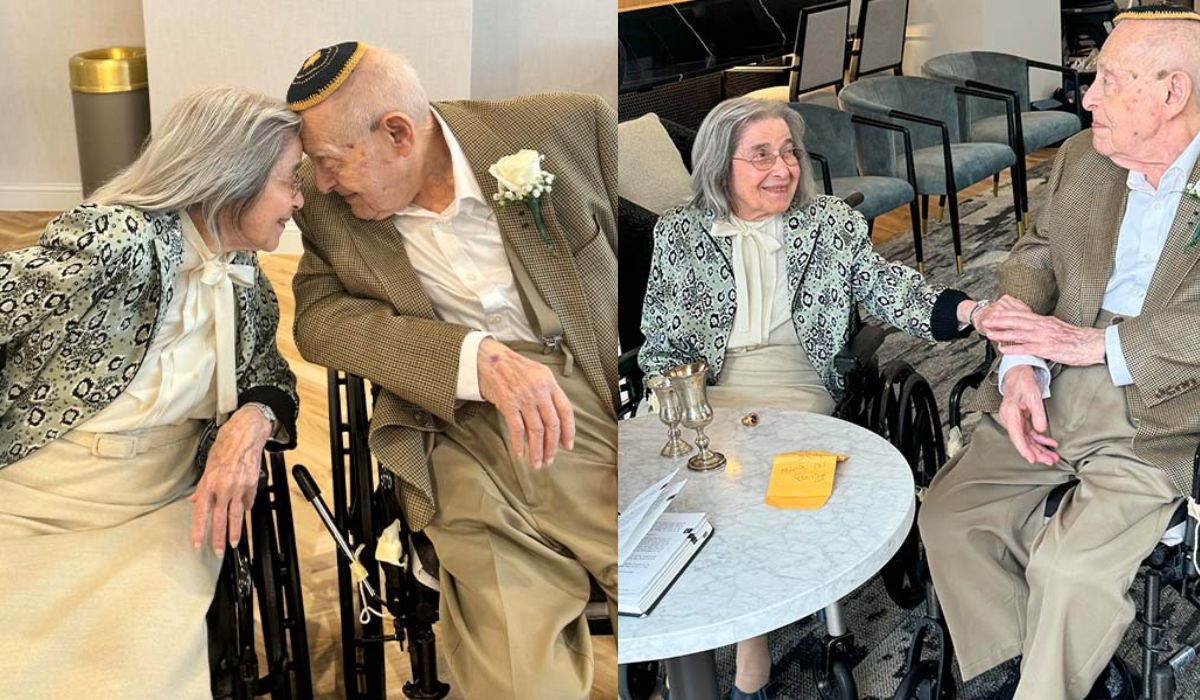 Najstarsza zakochana para pobiła rekord Guinessa, nowożeńcy mają łącznie 202 lata