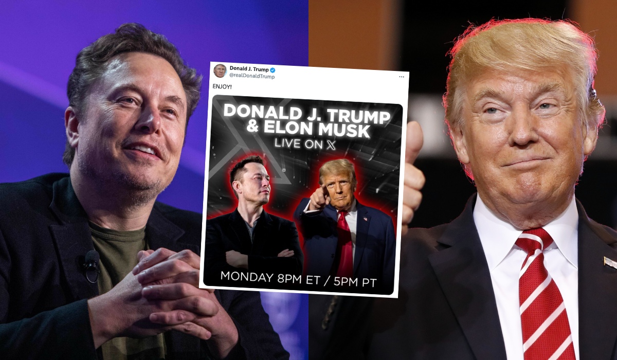 Musk zrobił rozmowę na żywo z Trumpem, martwili się Trzecią Wojną Światową i głupotą polityków