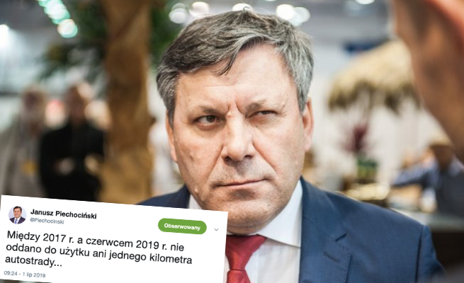 Piechociński: od 2017 roku nie oddano do użytku ani jednego kilometra autostrady 