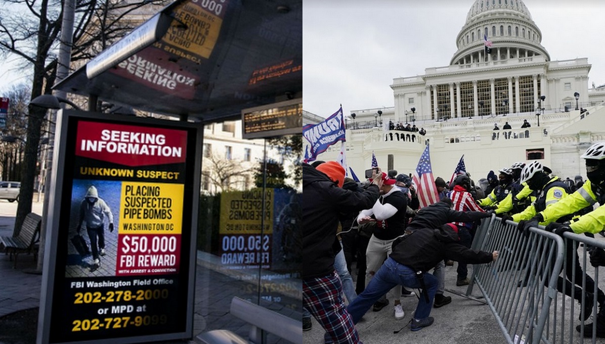 FBI próbuje znaleźć szturmujących Kapitol i ogłasza się na przystankach autobusowych