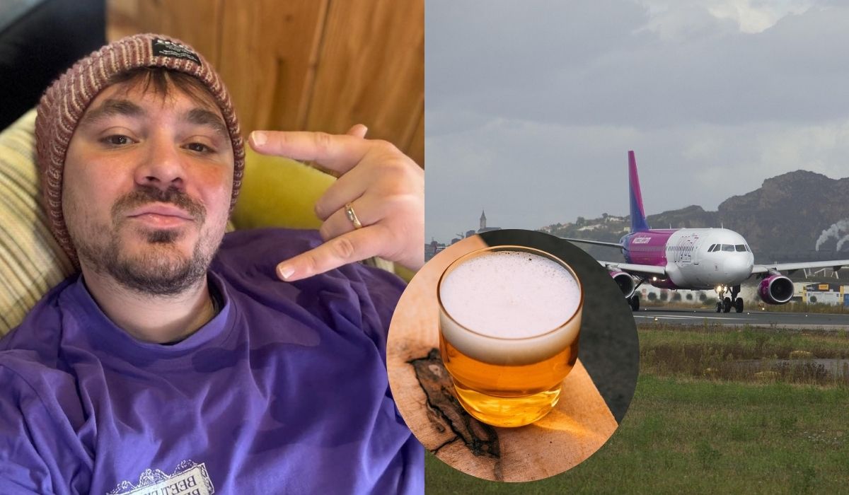Syn Martyniuka zrobił taką awanturę o piwo podczas lotu, że odbyło się awaryjne lądowanie