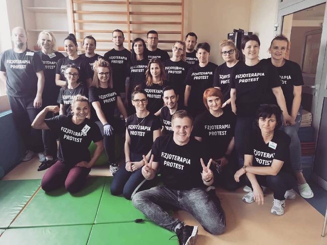 fot. Ogólnopolski Związek Zawodowy Pracowników Fizjoterapii - OZZPF
