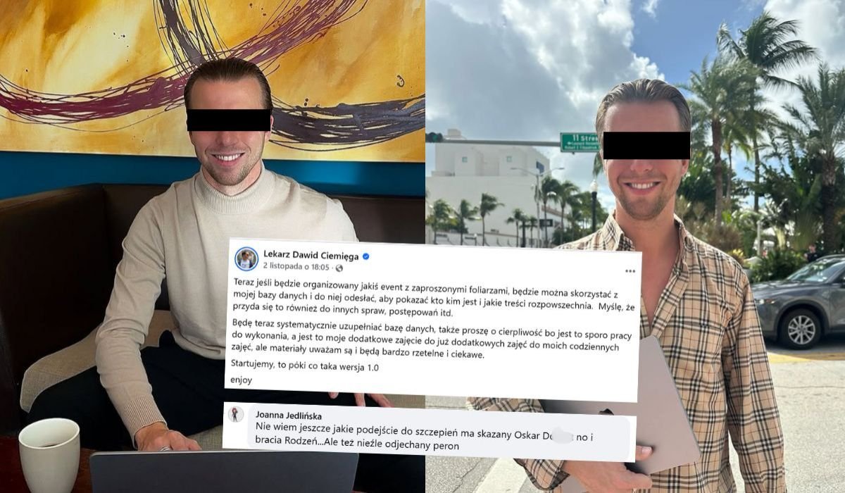 Fot.: oskar.dorosz - Instagram / Fot.: Lekarz Dawid Ciemięga - Facebook