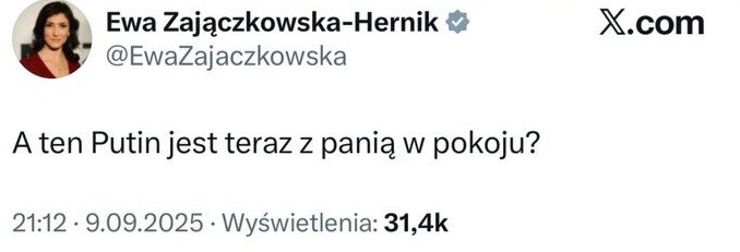 fot. X @EwaZajaczkowska