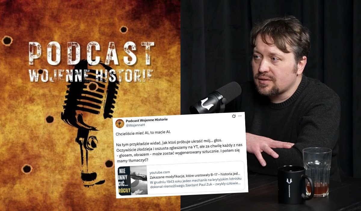 fot. Facebook @Podcast.Wojenne.Historie / YouTube Przemek Górczyk Podcast
