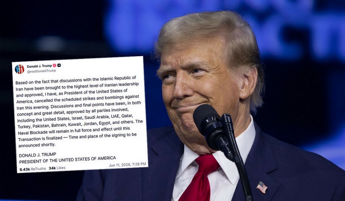 fot. East News / Truth Social @realDonaldTrump