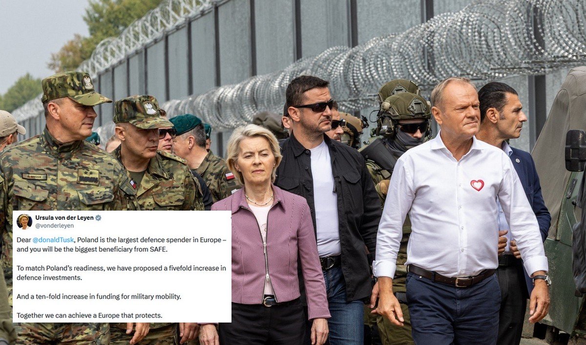 fot. X @MKierwinski, @vonderleyen